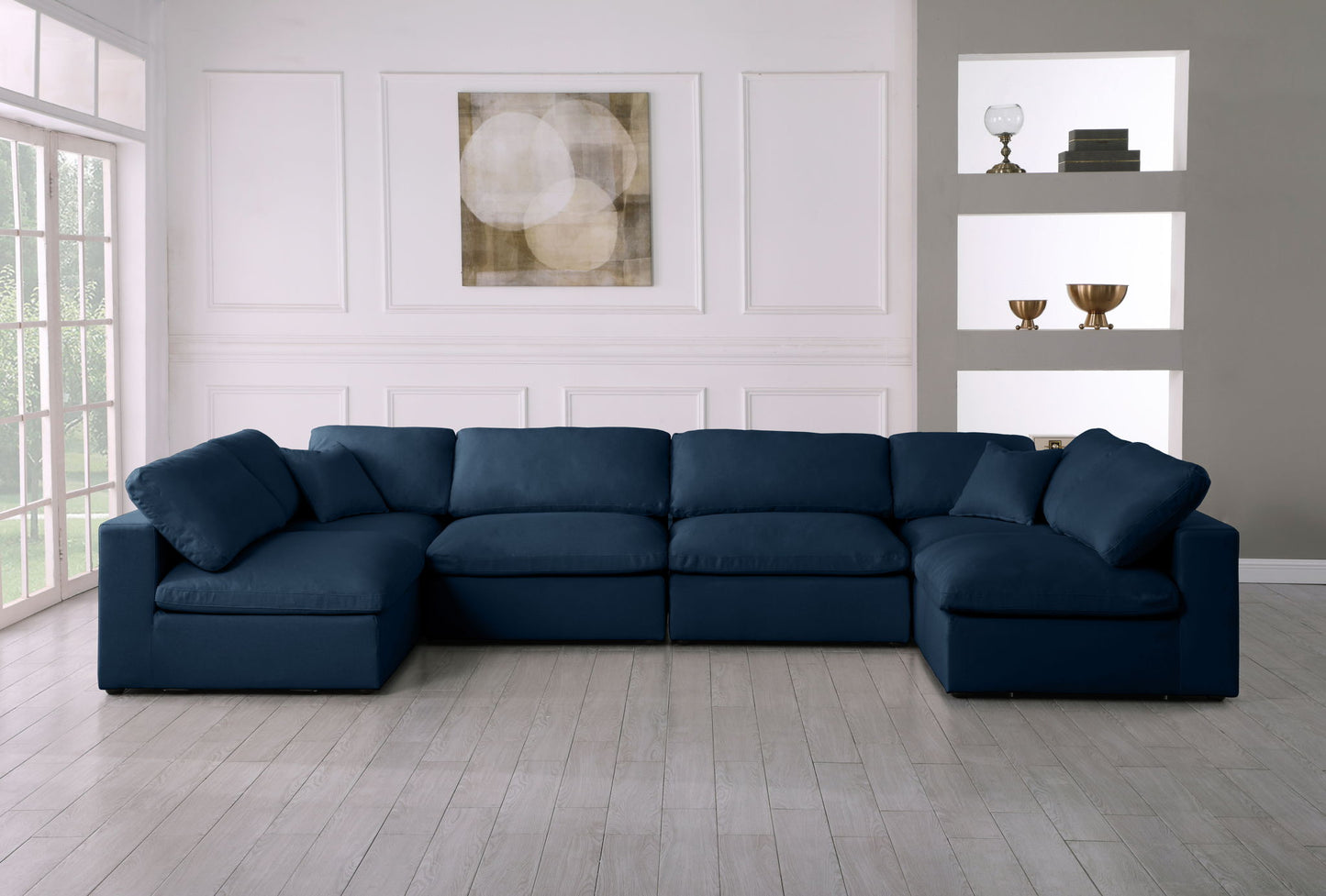 Plush - 6 Piece Modular Sectional