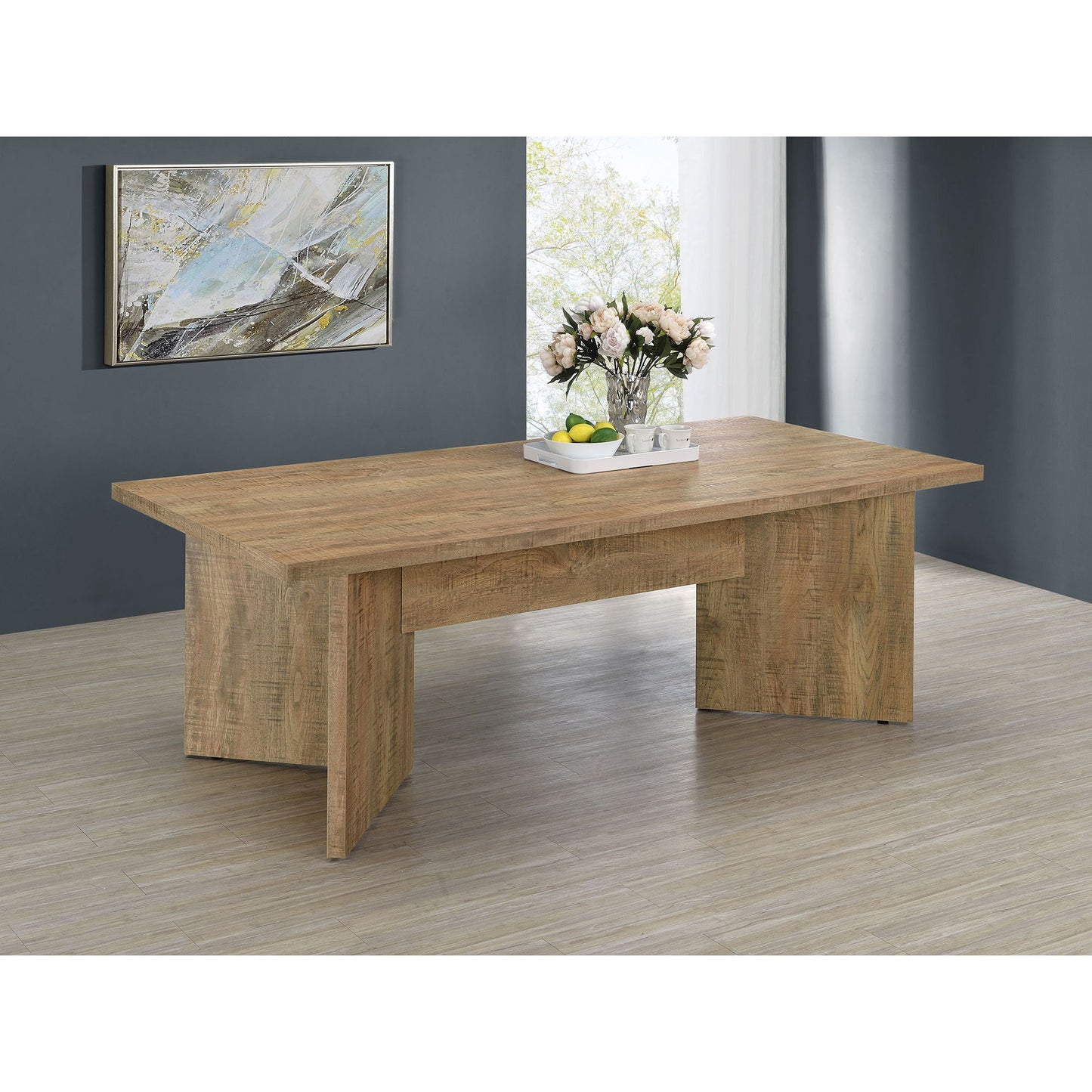 Larrabee - Rectangular Dining Table - Mango Color