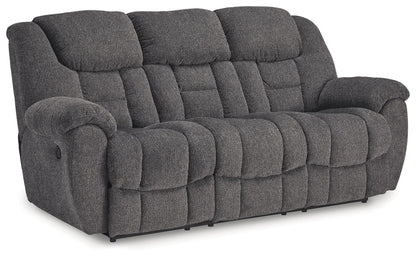 Foreside - Reclining Sofa - Charcoal