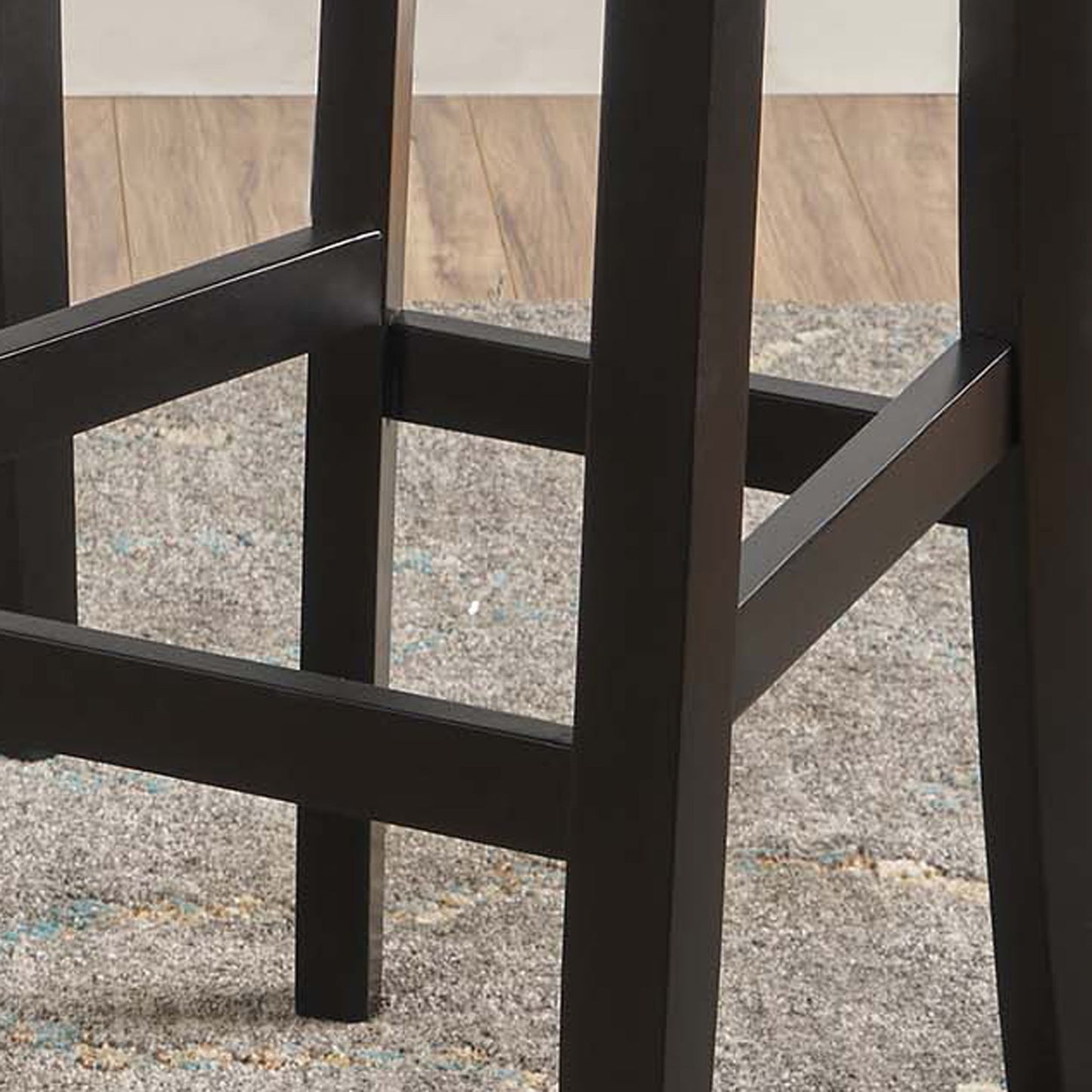 Elegant Barstool Set With Cushioning