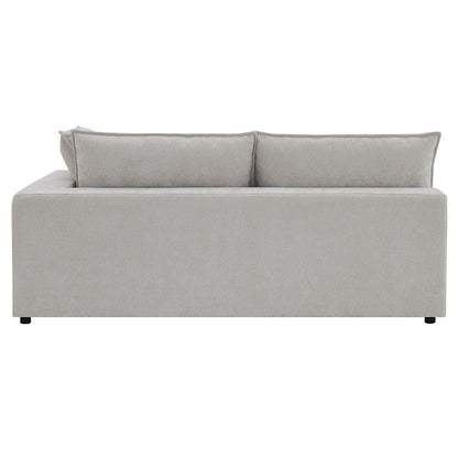 Marisa - Modular RF Loveseat With 2 Pillows - Beige Boucle