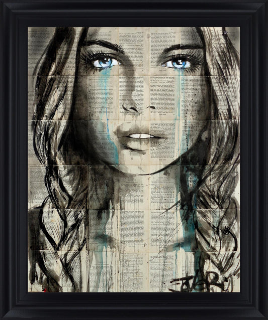 Blue Vision - 28" x 34" Framed Wall Art