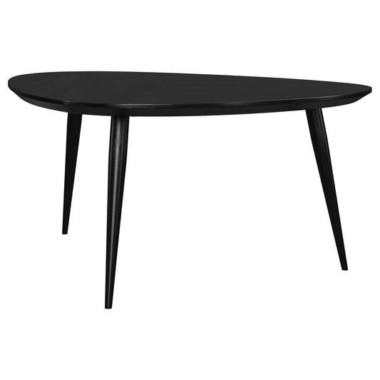 Xander - Triangular Table With Rounded Edges