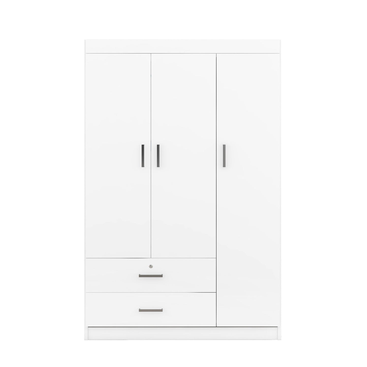 3 Door Wardrobe With 2 Drawers