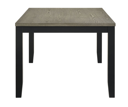 Folio - 5 Piece Dining Room Set - Light Brown / Black