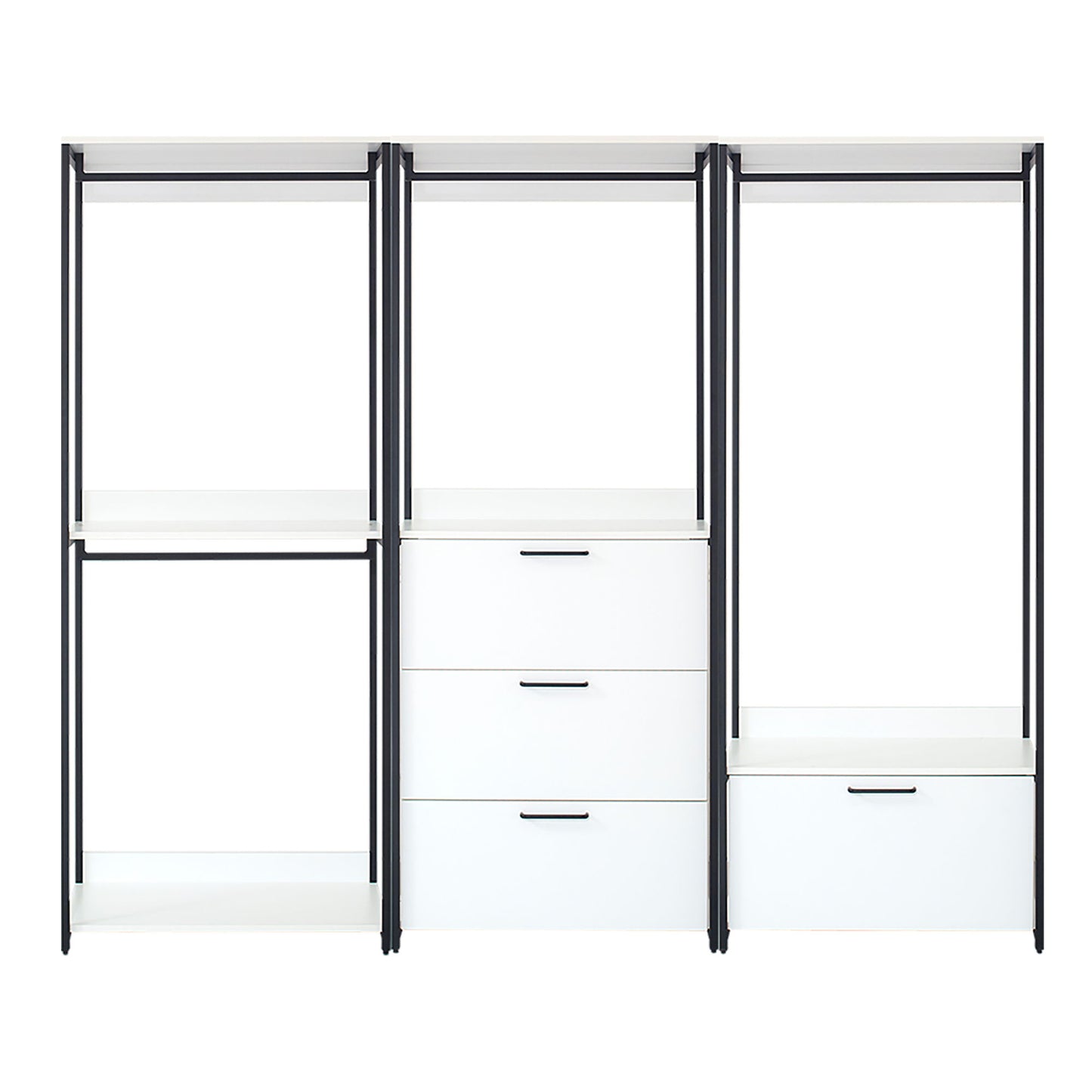 Fiona - Freestanding, Walk-In Closet System - White