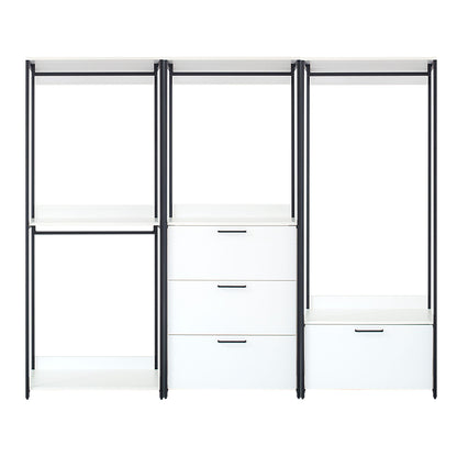 Fiona - Freestanding, Walk-In Closet System - White