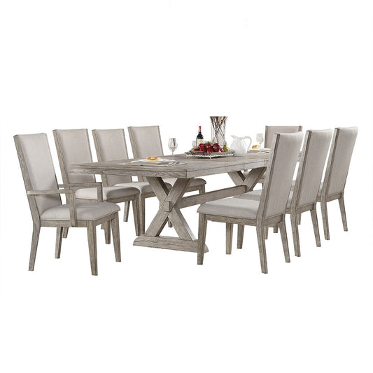 Rocky - Dining Table - Gray Oak