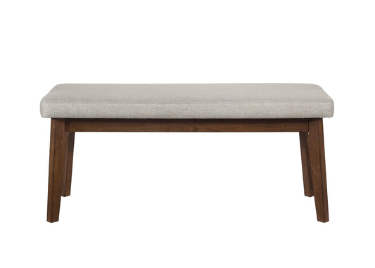 Salerno - Bench - Gray / Brown