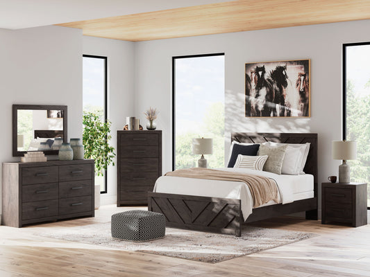 Prendonea - Panel Bedroom Set