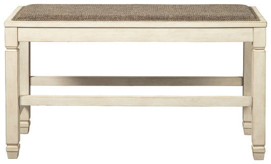 Bolanburg - DBL Counter UPH Bench  - Beige