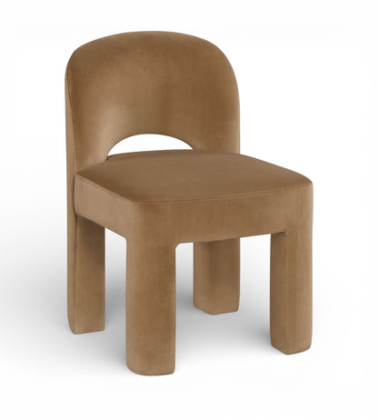 Celine - Velvet Performance Fabric Upholstered Dining Chair (Set of 2)