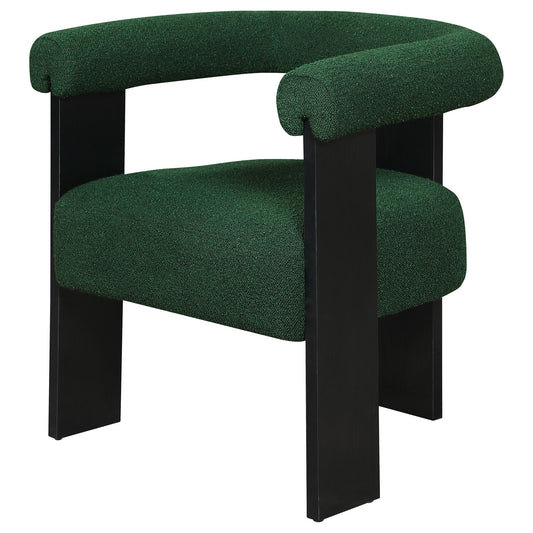 Slater - Upholstered Accent Side Chair - Green