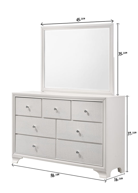Lyssa - Dresser - White
