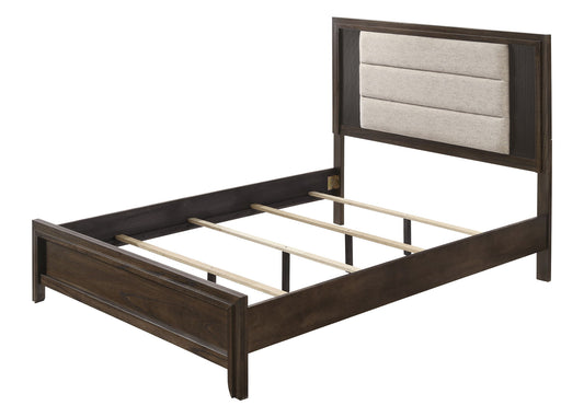 Carlton - Queen 5 Piece Bedroom Set - Brown