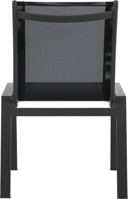 Nizuc - Outdoor Patio Dining Chair With Gray Frame (Set of 2)
