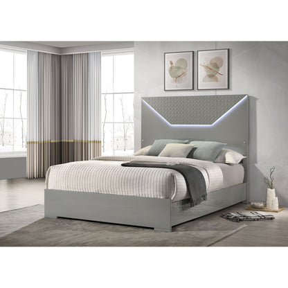 Pierce - Panel Bed LED Headboard