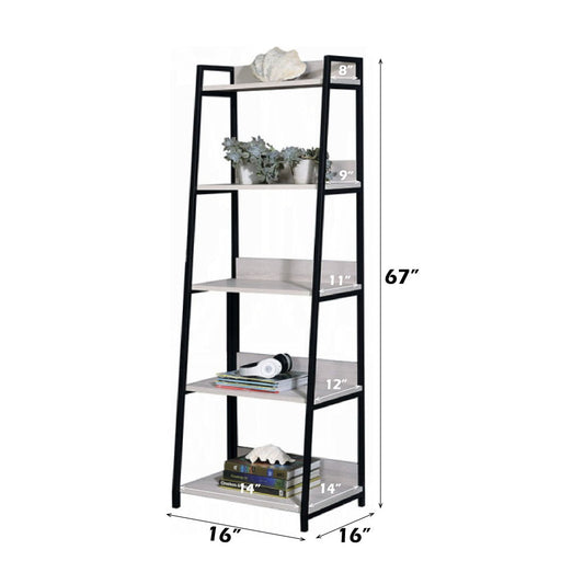 Wendral - 16"L Bookshelf - Natural & Black