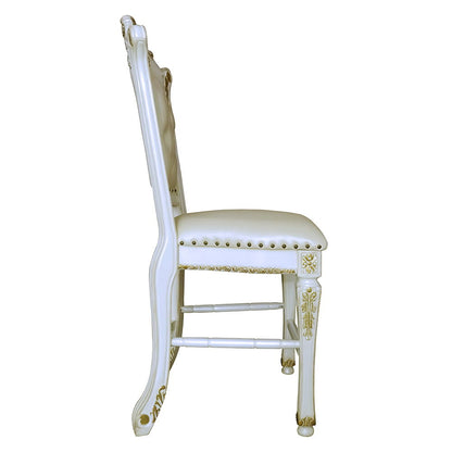 Vendome - Counter Height Chair (Set of 2) - Antique Pearl