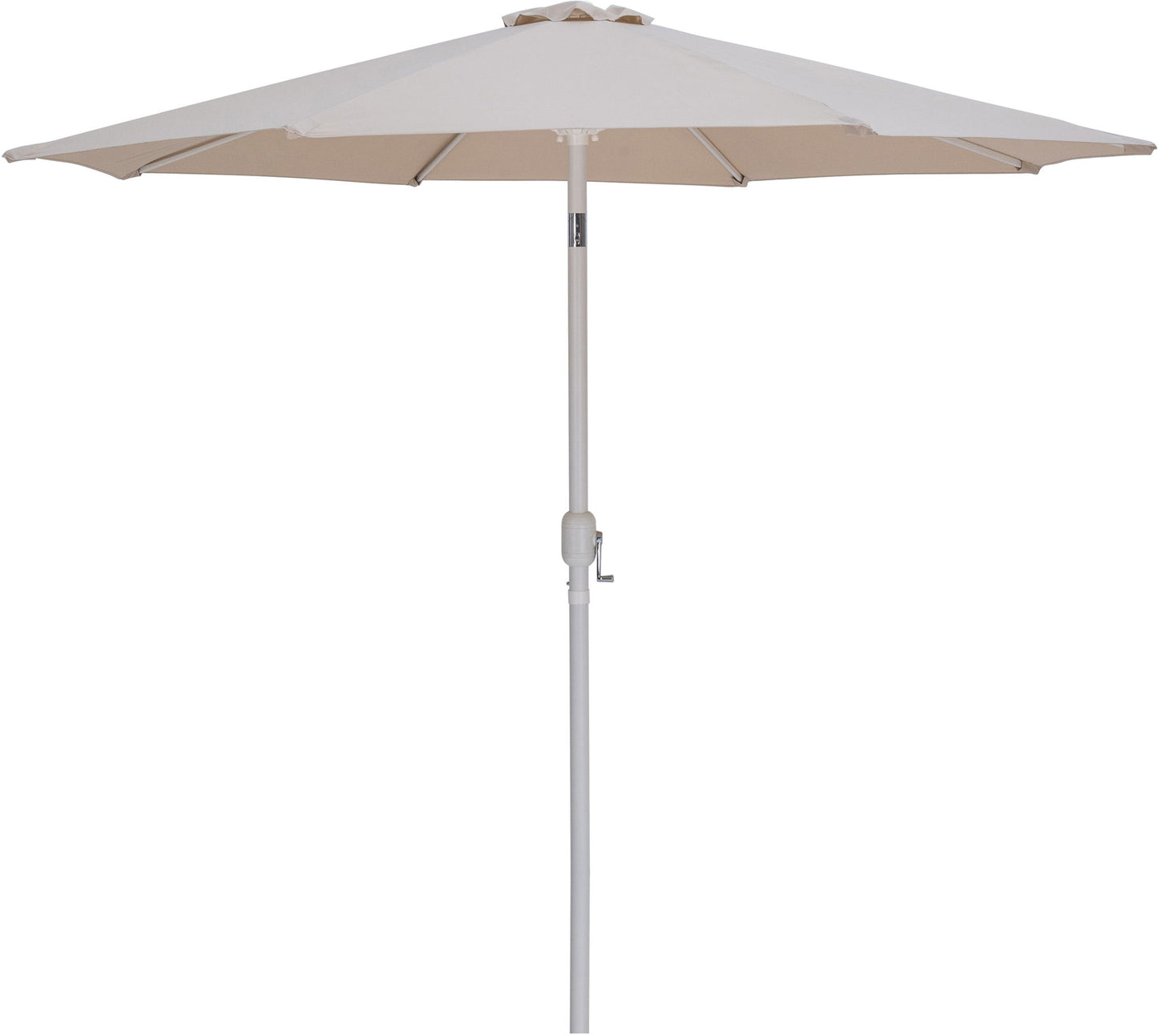 Fiji - Aluminum Patio Umbrella With Round White Base