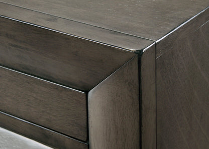 Emily - Queen 4 Piece Bedroom Set - Gray