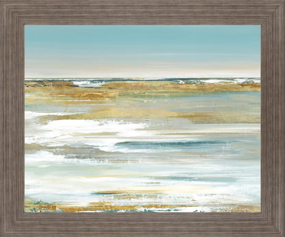 Golden Dusk - 28" x 34" Framed Wall Art