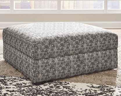 Kellway - Ottoman With Storage - Bisque
