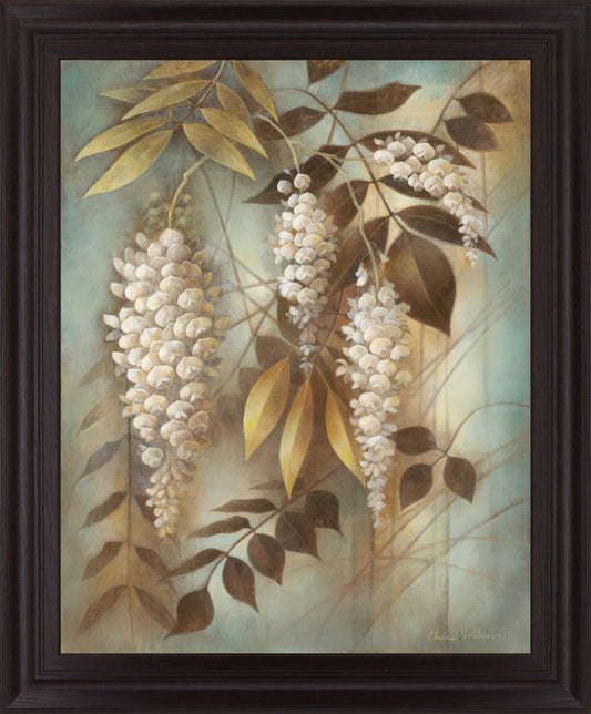 Golden Cascade - 28" x 34" Framed Wall Art