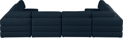 Beckham - 6 Piece Modular U-Shaped Armless Sectional