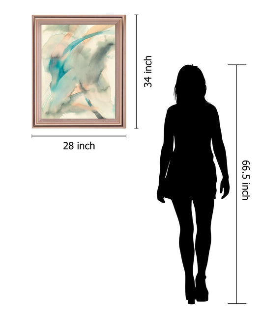 Tranquil Mist - 28" x 34" Framed Wall Art