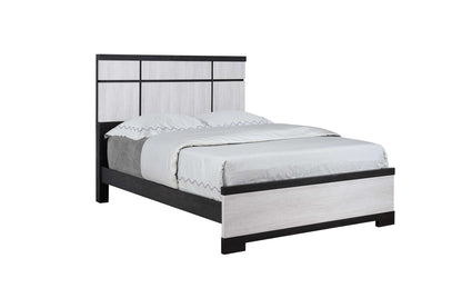 Remington - King Bed - Black & White