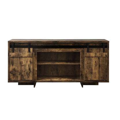 Bellarosa - TV Stand (Same Lv01441) - Rustic Oak