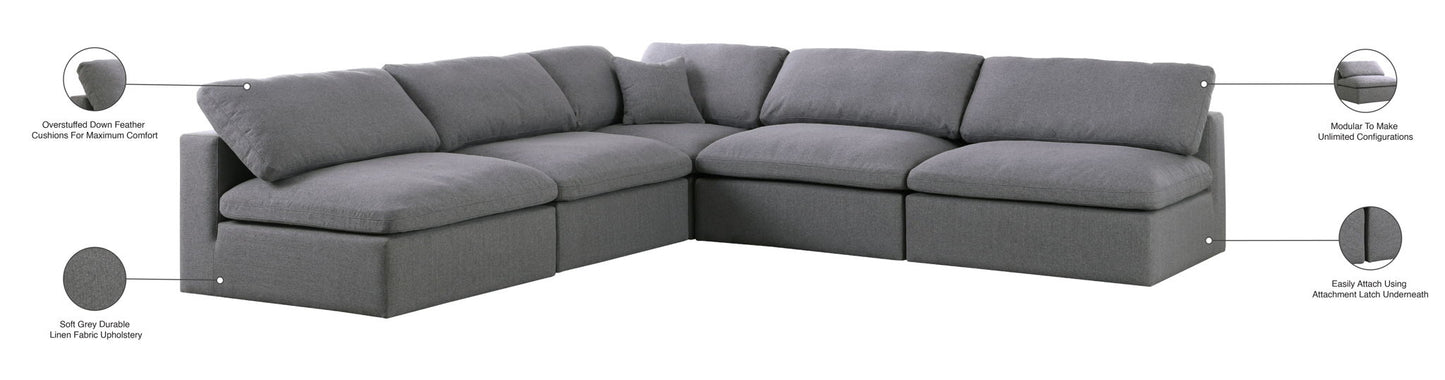 Serene - 5 Piece Modular Sectional