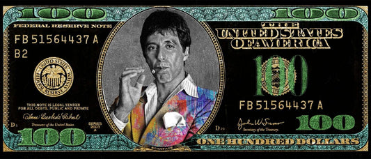 Color Burst Icon - 28" x 63" Framed Wall Art