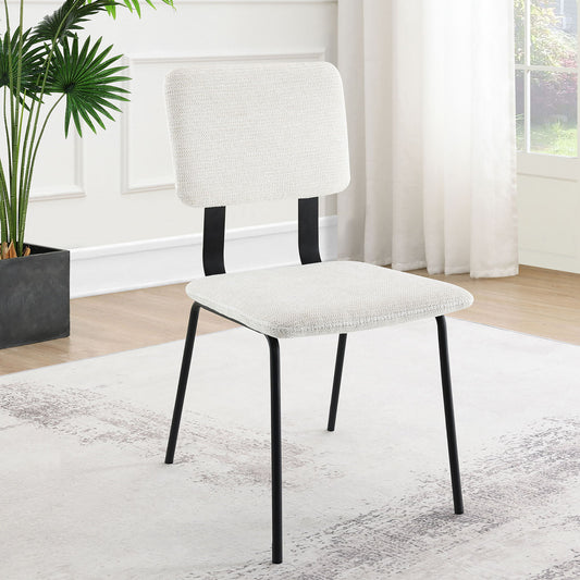 Bixby - Upholstered Dining Side Chair (Set of 2) - White