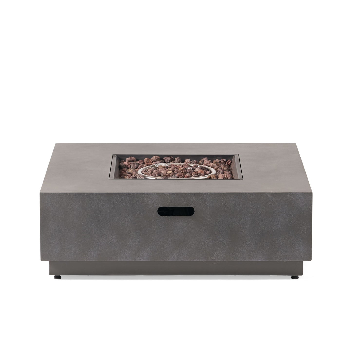 Modern Square Fire Pit With 50, 000 Btu