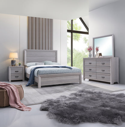 Adelaide - Queen 4 Piece Bedroom Set - Drift Wood