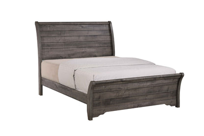 Coralee - King 5 Piece Bedroom Set - Dark Gray