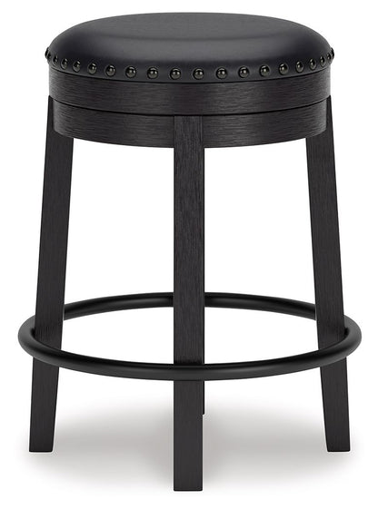 Valebeck - Upholstered Swivel Stool