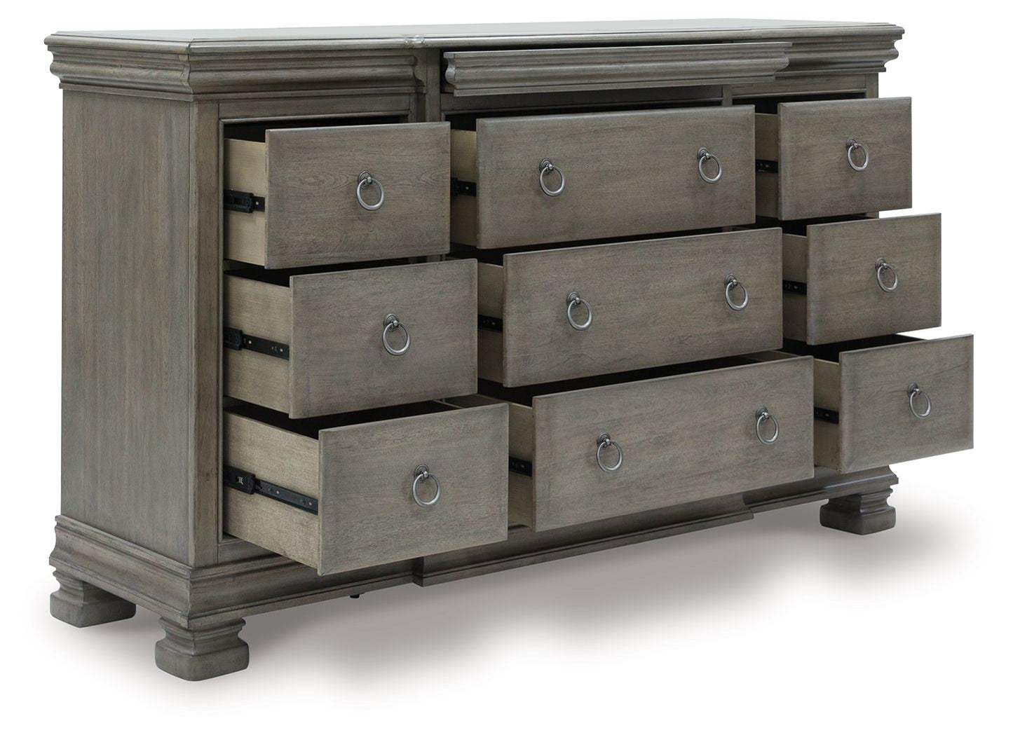 Lexorne - Dresser - Gray