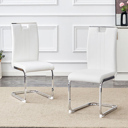 Bow Shaped Chairs, Ergonomic Design, Non Slip Base