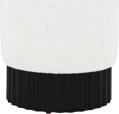 Veranda - Ottoman / Stool With Black Base