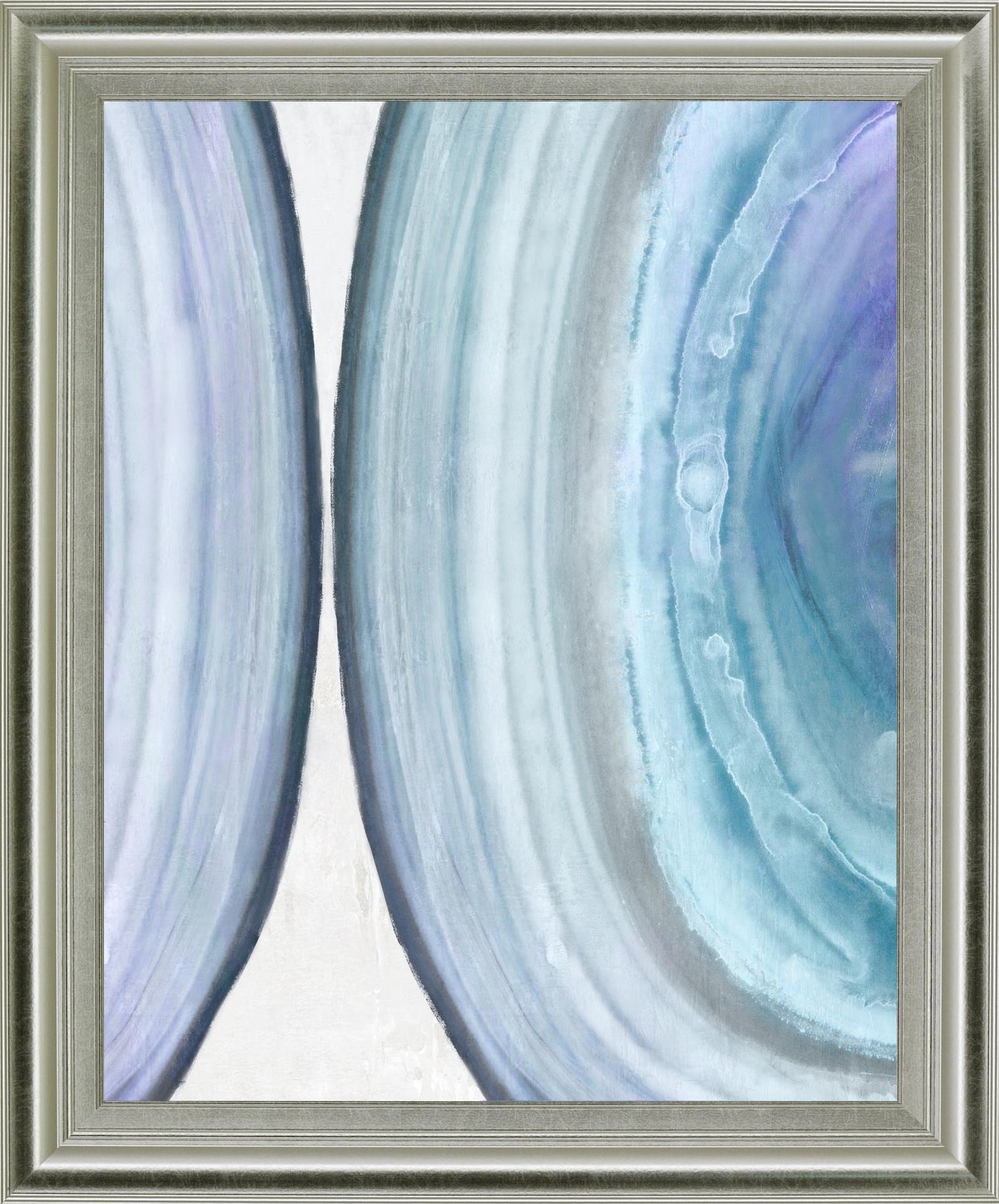 Glacial Veil - 28" x 34" Framed Wall Art