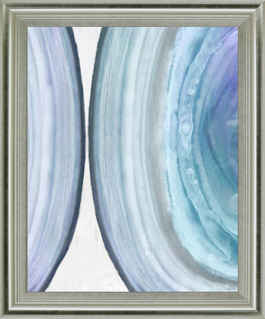 Glacial Veil - 28" x 34" Framed Wall Art