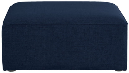 Cube - Linen Ottoman