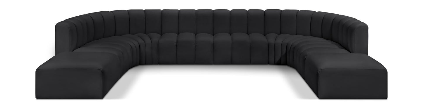 Arc - Faux Leather Modular Sectional