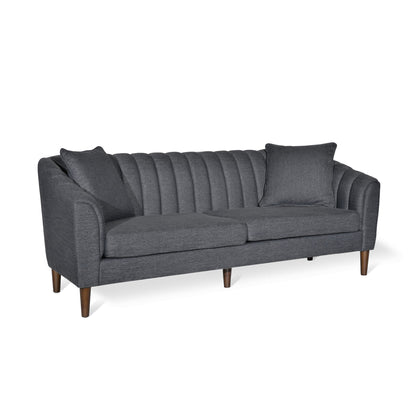 Contemporary 3 Seater Sofa With Accents