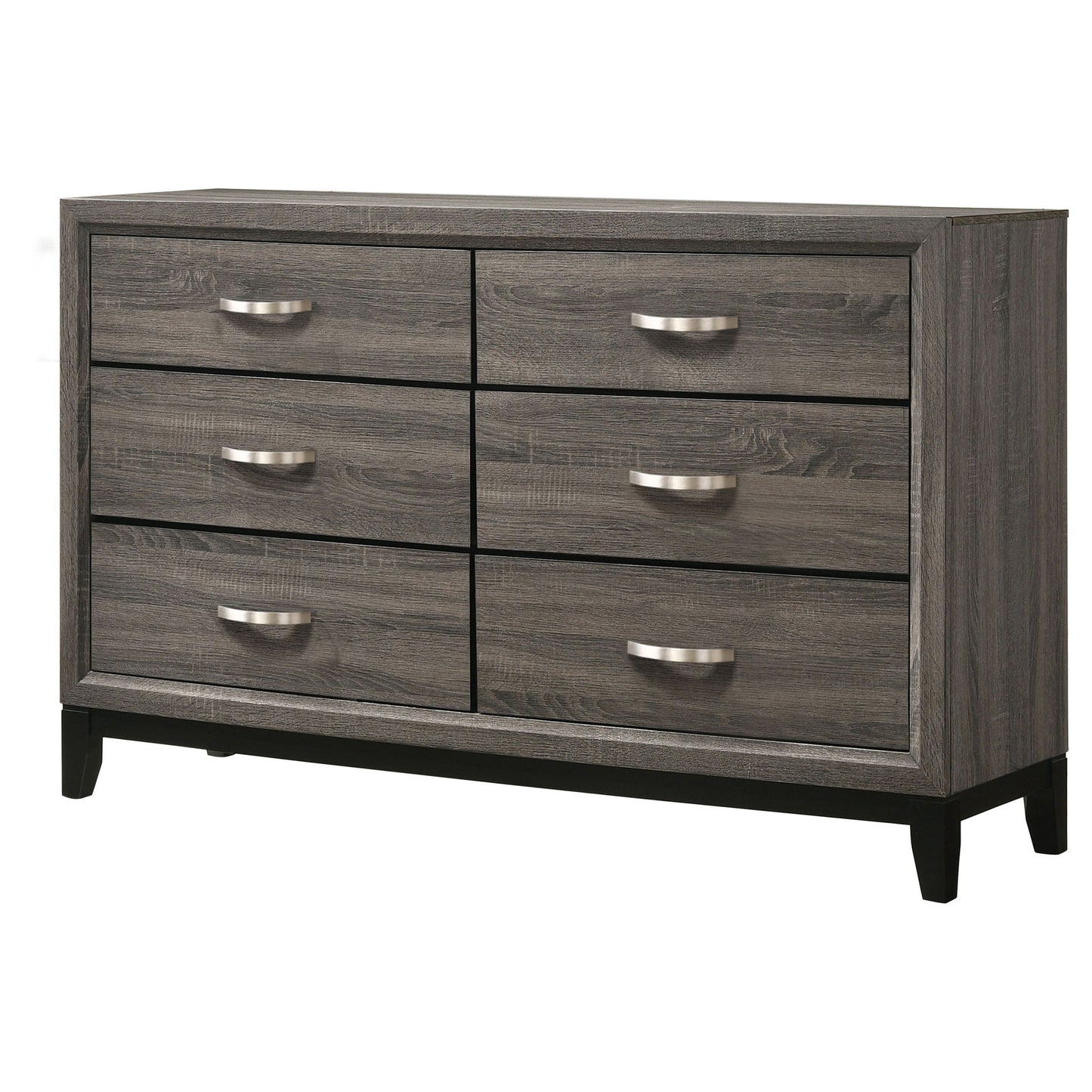 Cabrillo - 6 Drawer Dresser - Gray