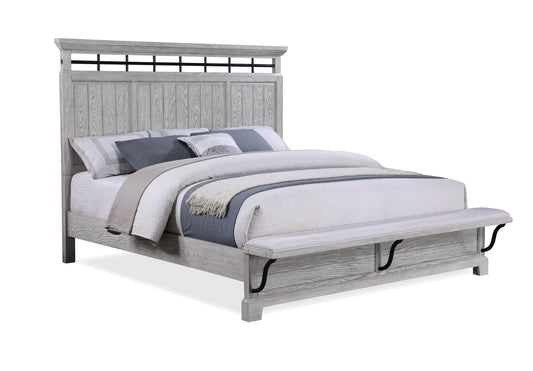 Beckett - Queen Bed - Greige