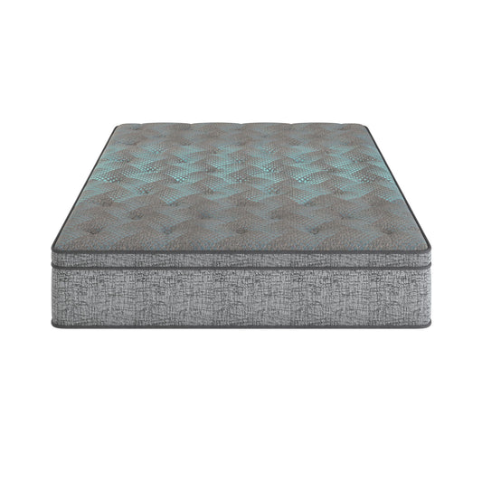 Comfort Care - 14" Euro Top Hybrid Mattress, Plush Comfort